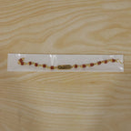Om Namah Shivay Rudraksha Rakhi Oxidized Pendant Beaded Rakhi For Brother (1 Pc)